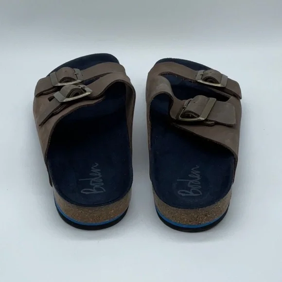 Boden Leather Double Strap Sandal